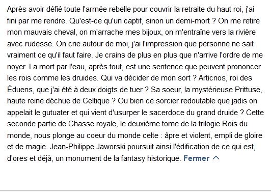  Chasse royale Les grands arrières Par Jean-Philippe Jaworski 