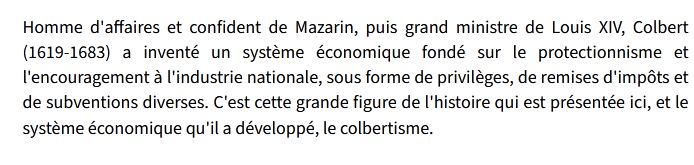 Colbert et le colbertisme Aimé Richardt