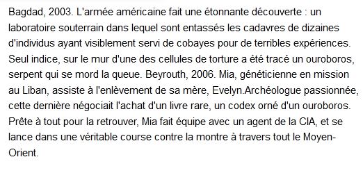 Eternalis , Raymond Khoury