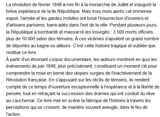  1848. la révolution oubliée , Michèle Riot-Sarcey 