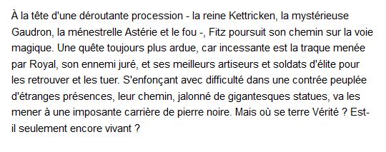 L'assassin Royal - Tome 6 la reine solitaire, Robin Hobb