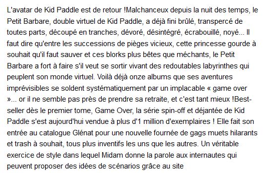 Game over Tome 12 barbecue royal