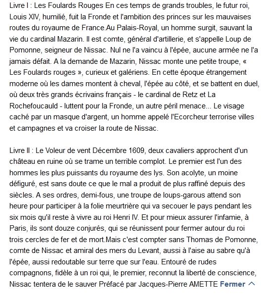 Les foulards rouges suivi du Voleur de vent, Frédéric H. Fajardie