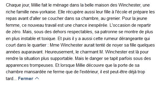 La femme de ménage Freida McFadden