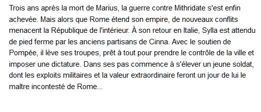 Les maîtres de Rome Tome 3 Le Favori des dieux